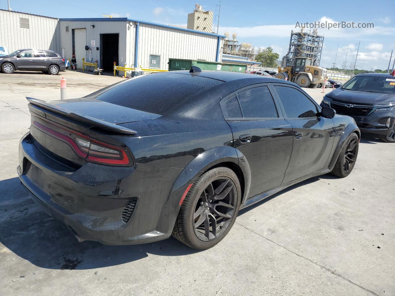 2021 Dodge Charger Scat Pack Black vin: 2C3CDXGJ3MH528355