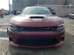 2021 Dodge Charger Scat Pack Maroon vin: 2C3CDXGJ7MH588087