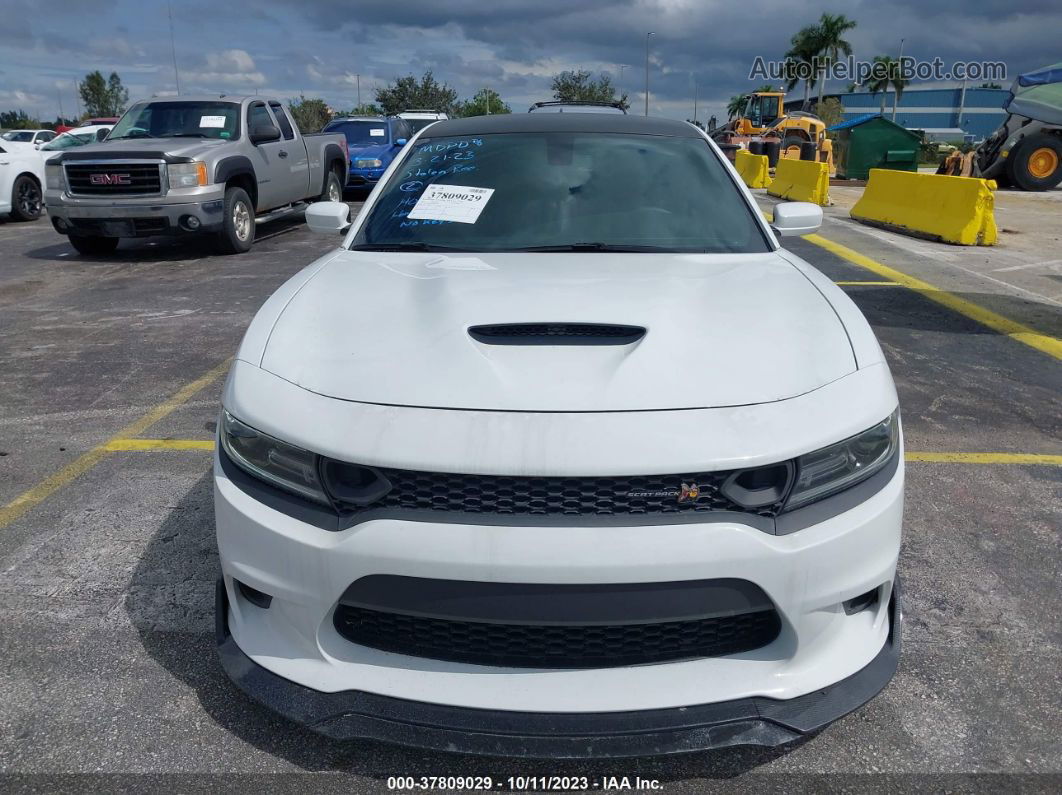 2021 Dodge Charger Scat Pack White vin: 2C3CDXGJ3MH591309