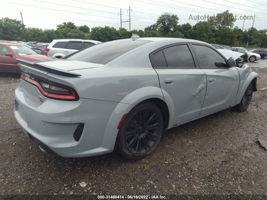 2021 Dodge Charger Scat Pack Widebody Gray vin: 2C3CDXGJ3MH616533