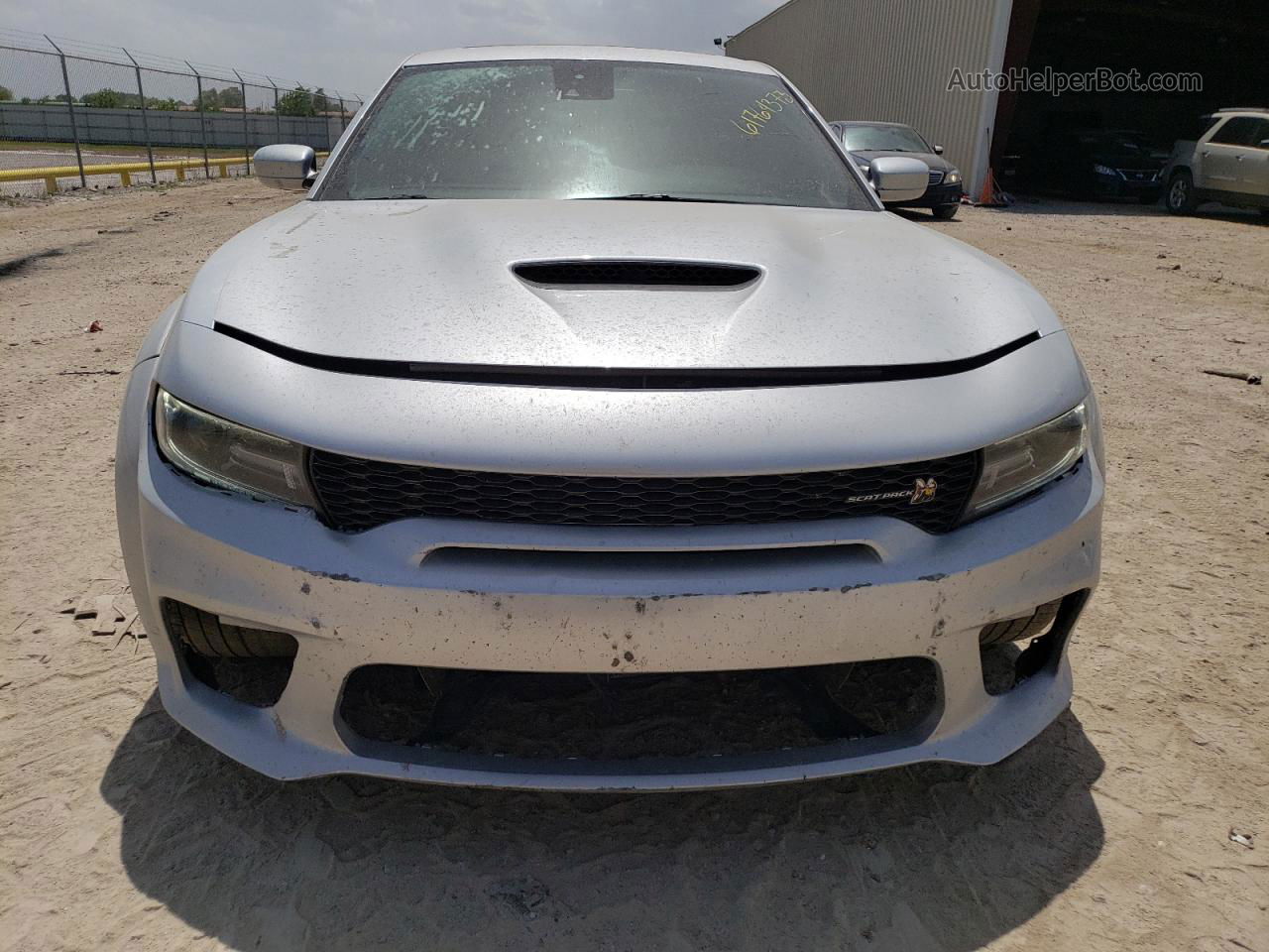 2021 Dodge Charger Scat Pack Gray vin: 2C3CDXGJ3MH618590