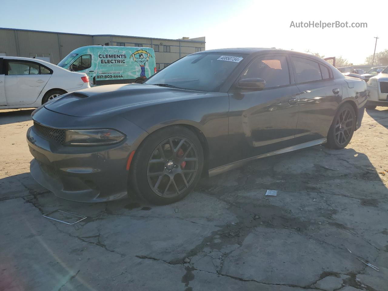 2016 Dodge Charger R/t Scat Pack Charcoal vin: 2C3CDXGJ4GH132777