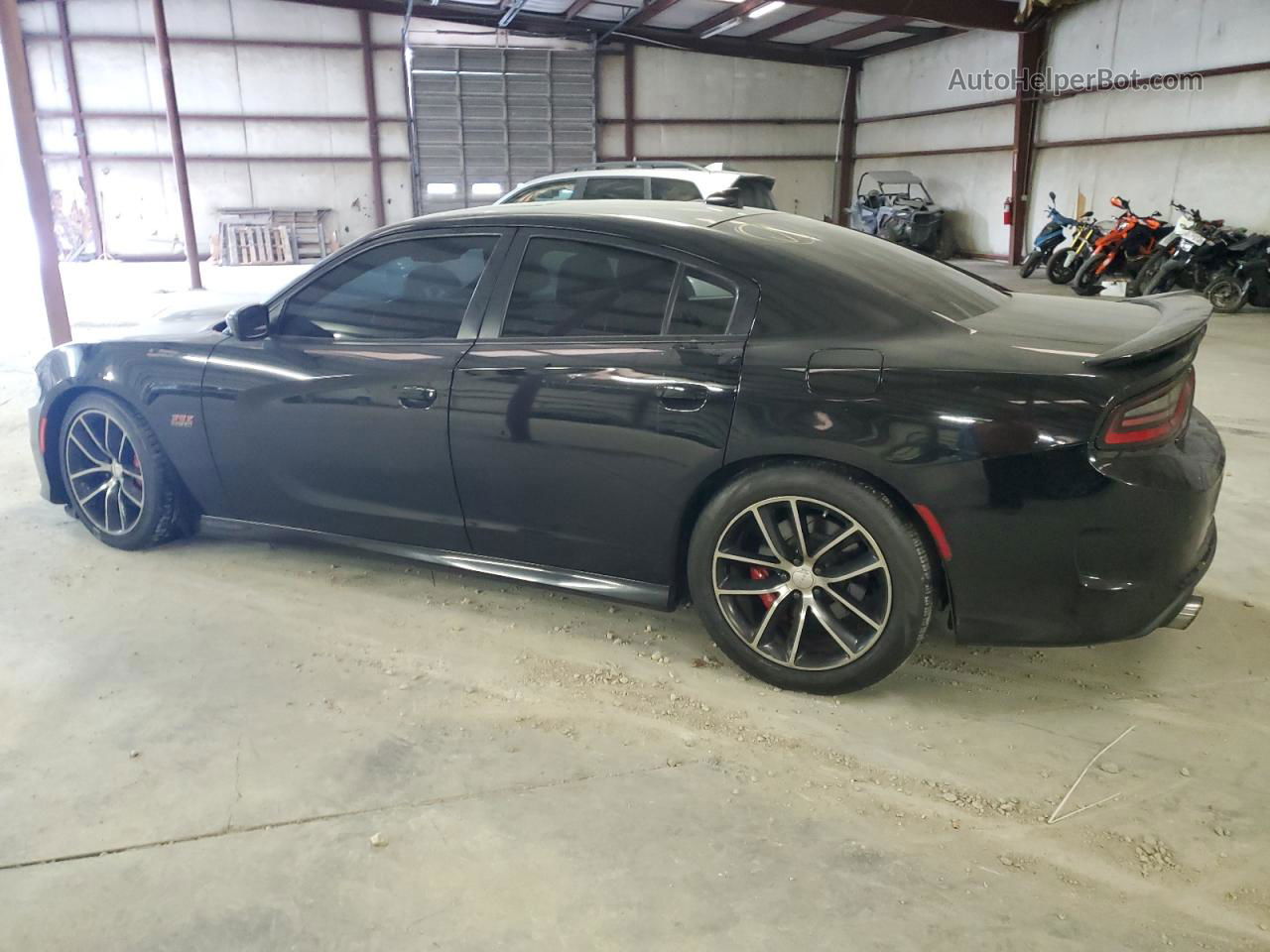 2016 Dodge Charger R/t Scat Pack Black vin: 2C3CDXGJ4GH301955