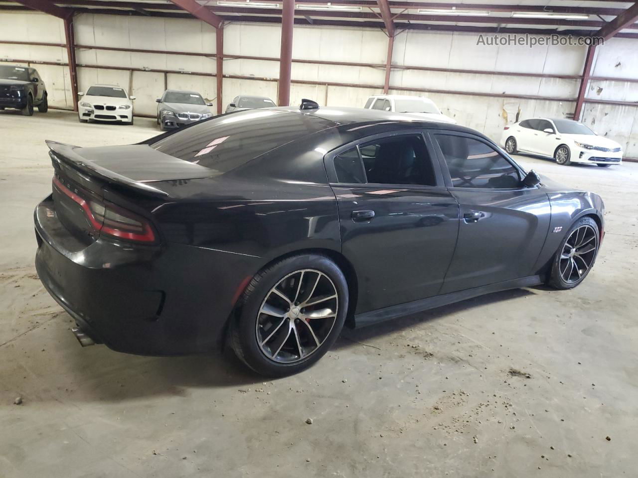 2016 Dodge Charger R/t Scat Pack Black vin: 2C3CDXGJ4GH301955