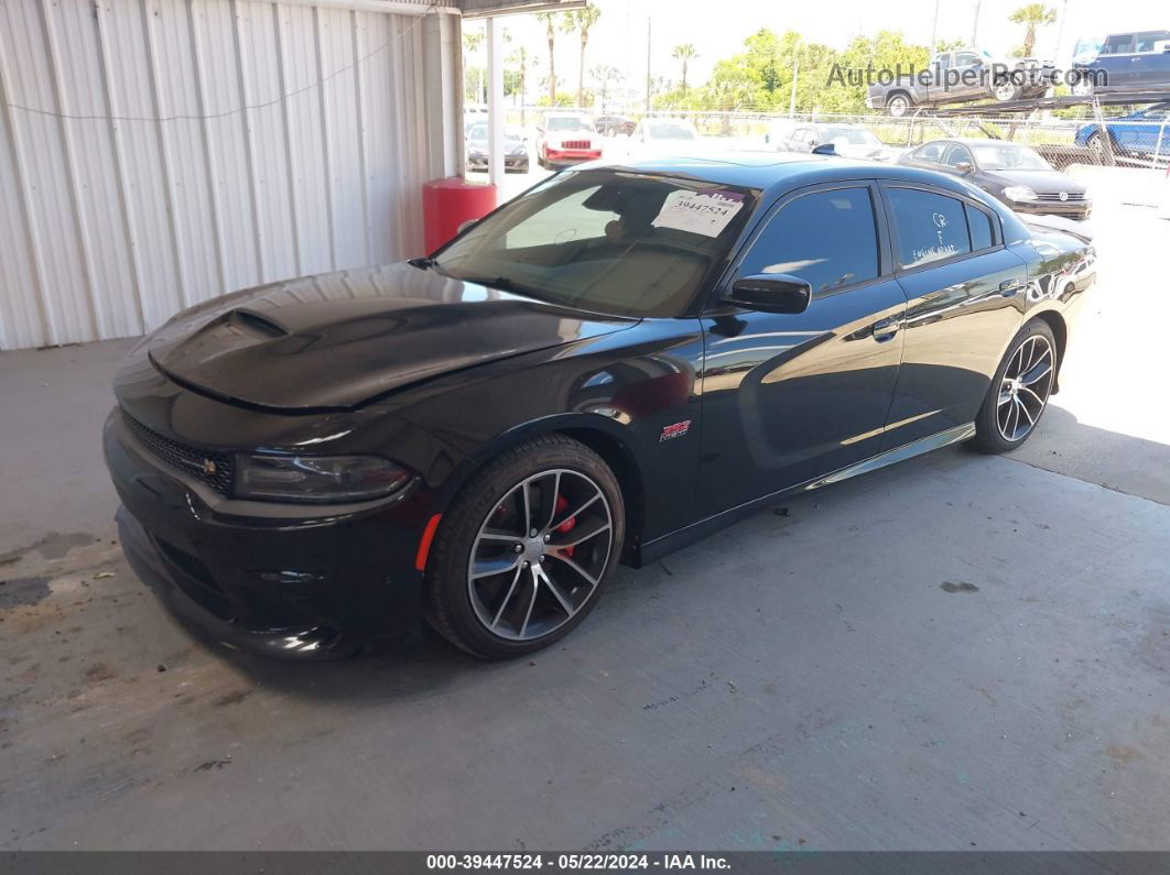 2016 Dodge Charger R/t Scat Pack Black vin: 2C3CDXGJ4GH351562