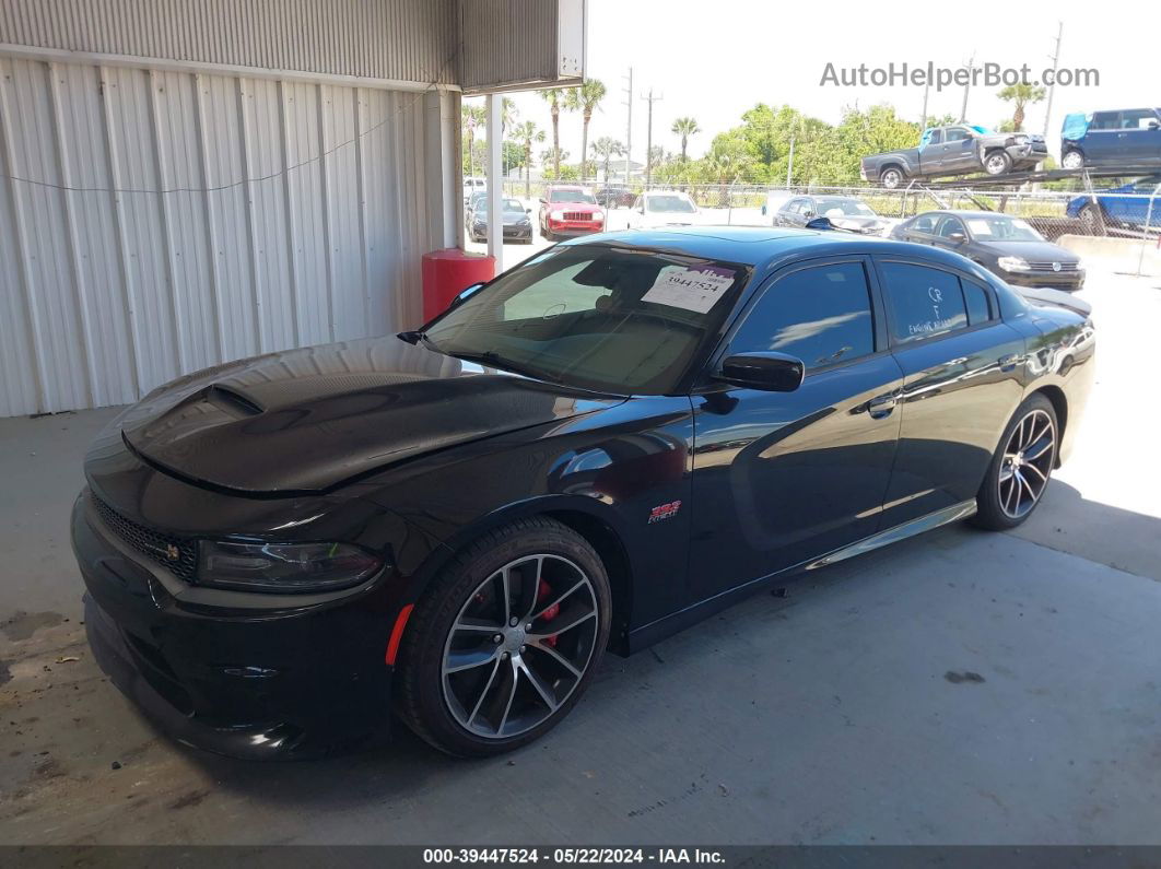 2016 Dodge Charger R/t Scat Pack Black vin: 2C3CDXGJ4GH351562