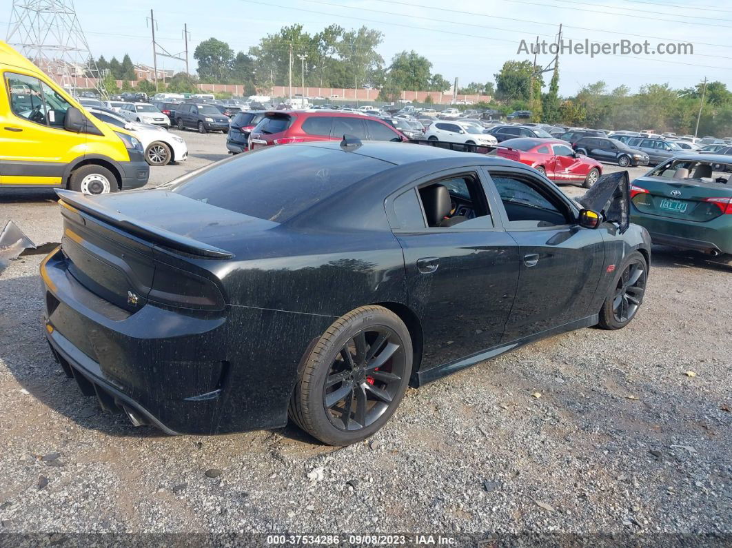 2017 Dodge Charger R/t Scat Pack Rwd Black vin: 2C3CDXGJ4HH643214