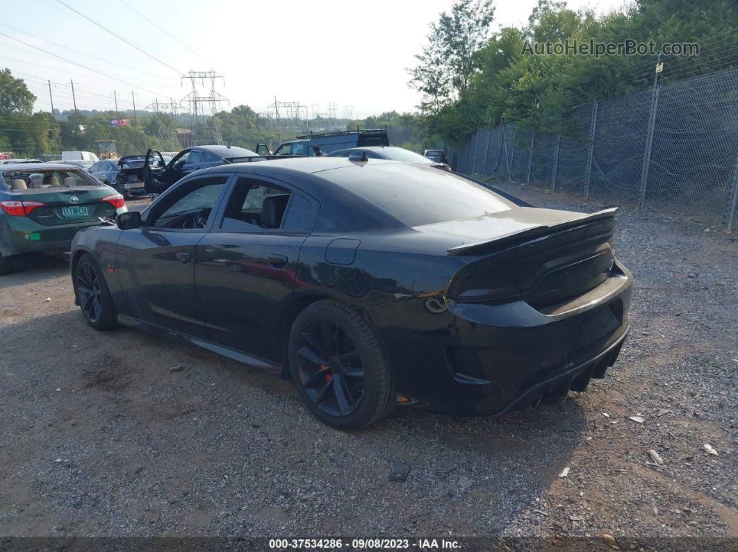 2017 Dodge Charger R/t Scat Pack Rwd Black vin: 2C3CDXGJ4HH643214