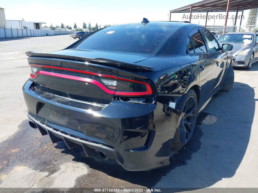 2017 Dodge Charger R/t Scat Pack Black vin: 2C3CDXGJ4HH643648