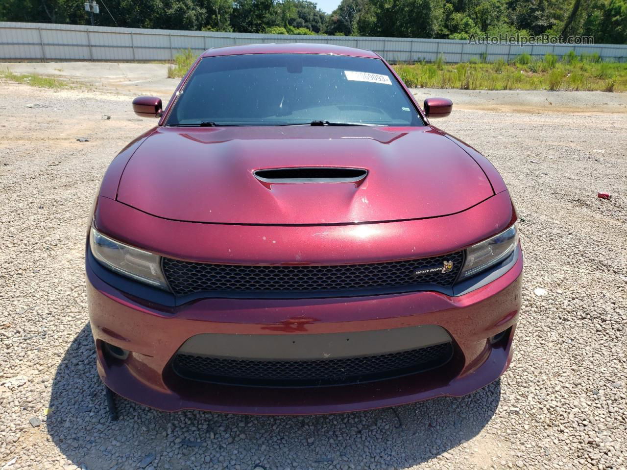 2017 Dodge Charger R/t 392 Burgundy vin: 2C3CDXGJ4HH644539