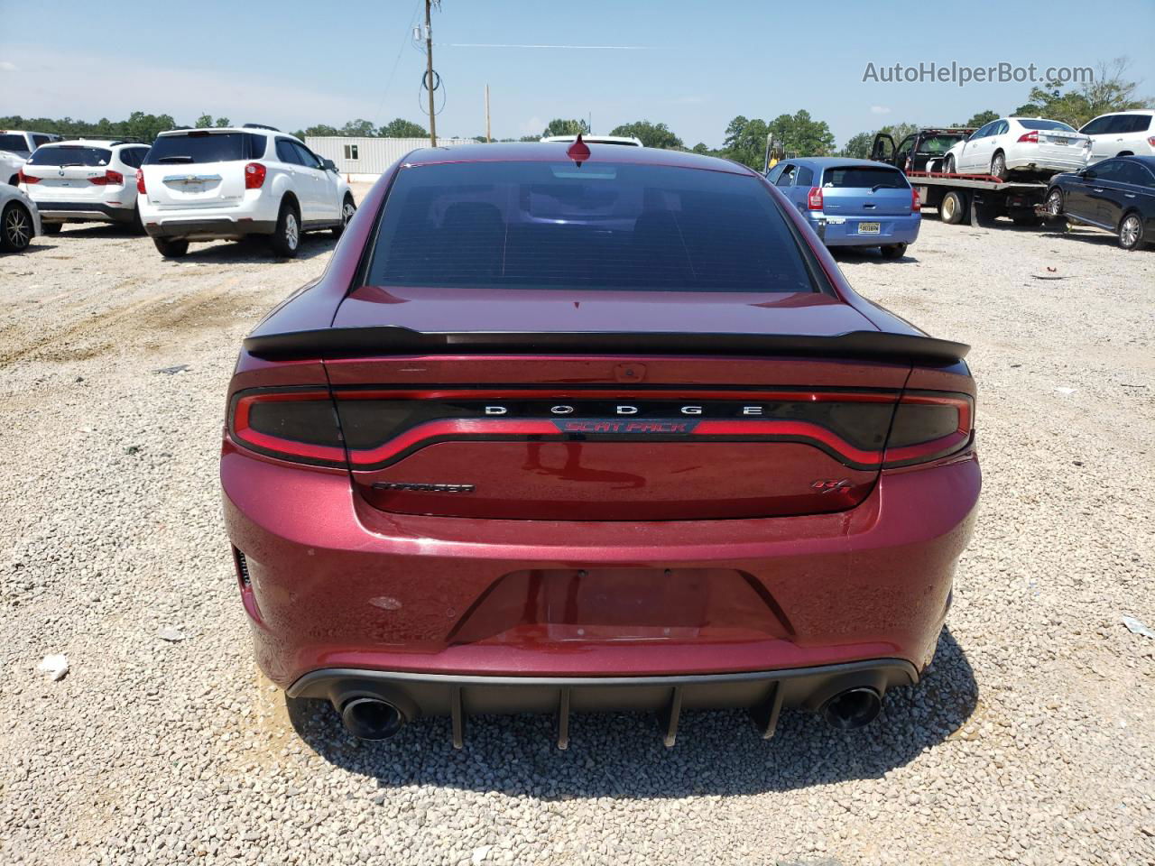 2017 Dodge Charger R/t 392 Бордовый vin: 2C3CDXGJ4HH644539