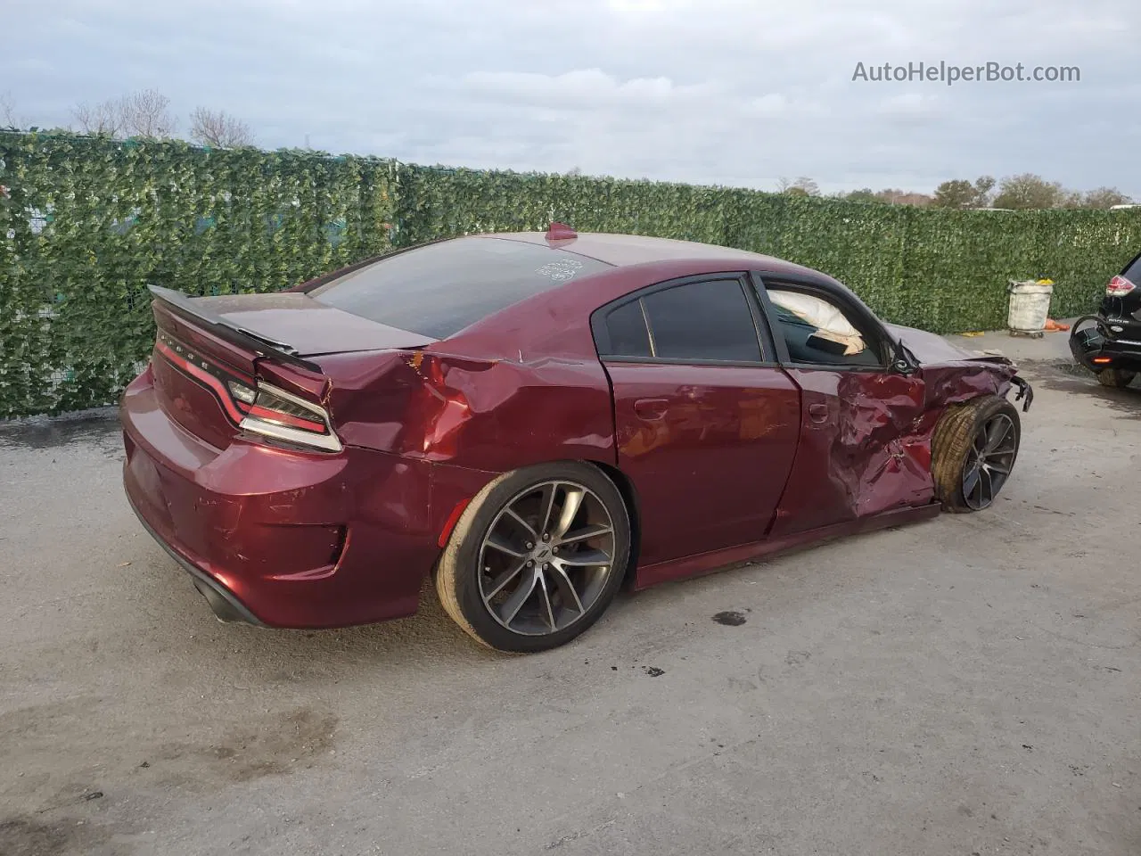 2018 Dodge Charger R/t 392 Burgundy vin: 2C3CDXGJ4JH303826