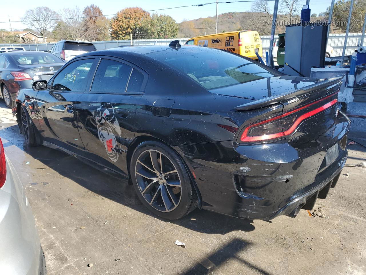 2018 Dodge Charger R/t 392 Black vin: 2C3CDXGJ4JH306483