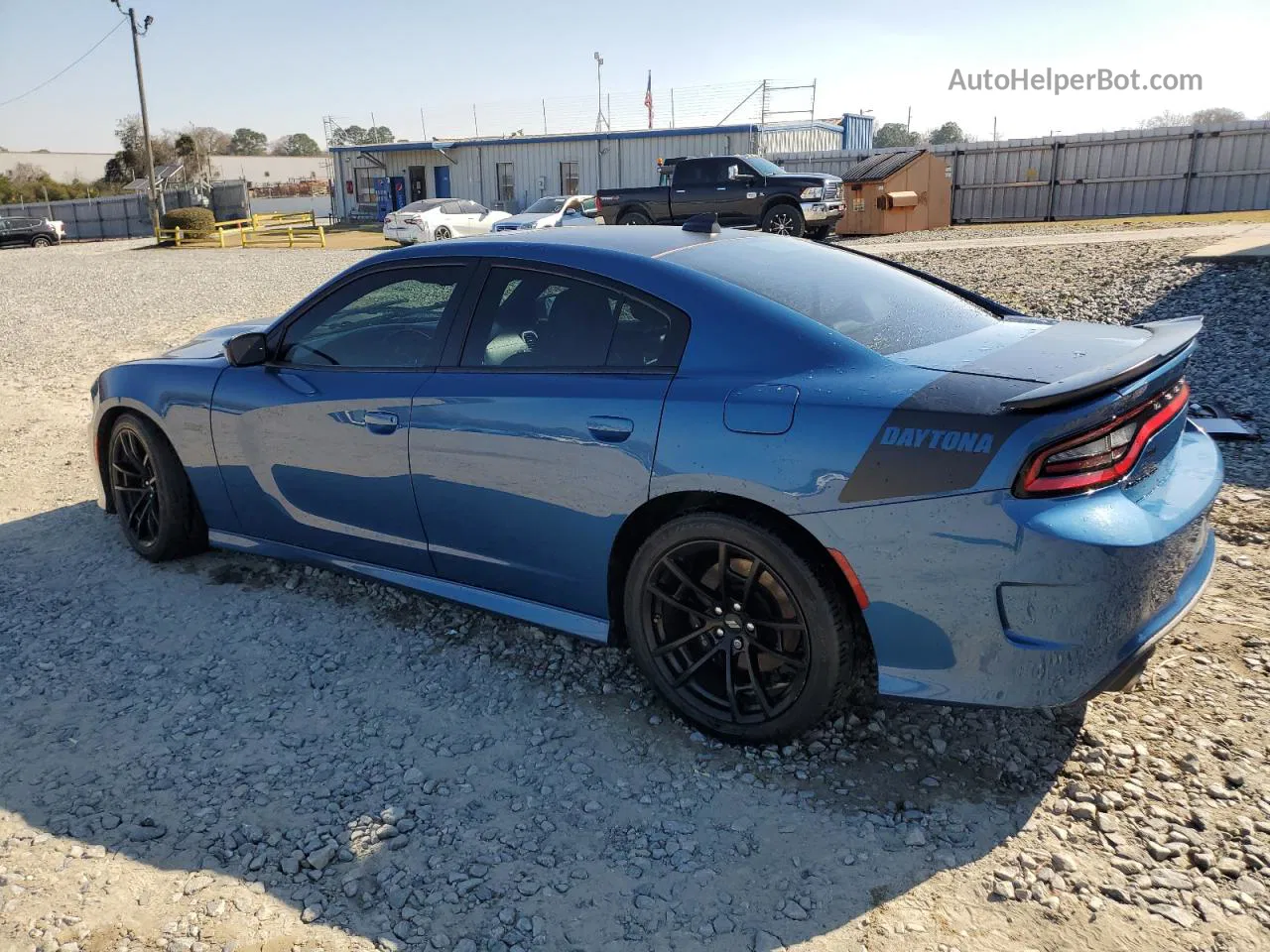 2021 Dodge Charger Scat Pack Blue vin: 2C3CDXGJ4MH535671