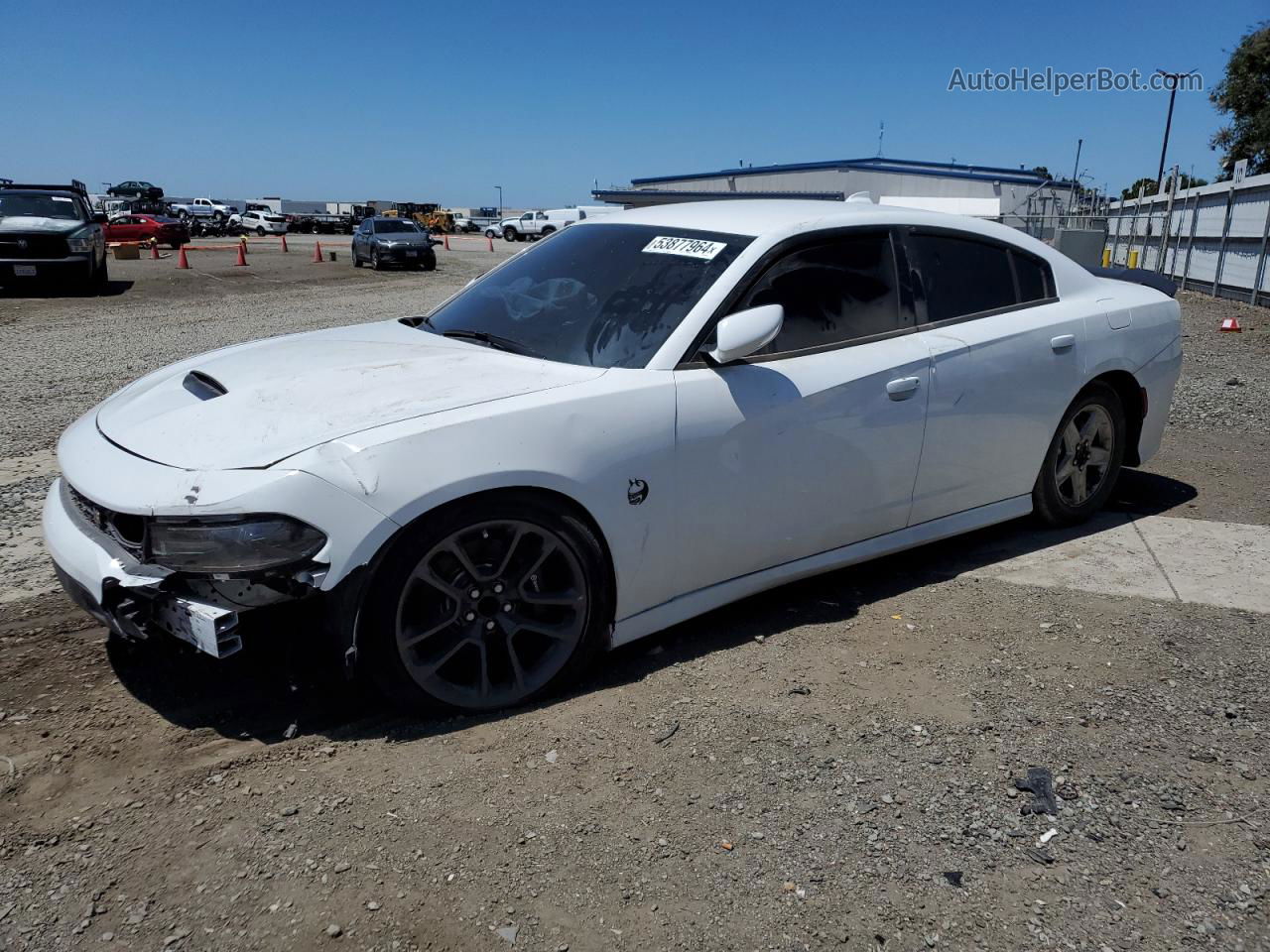 2021 Dodge Charger Scat Pack White vin: 2C3CDXGJ4MH539719