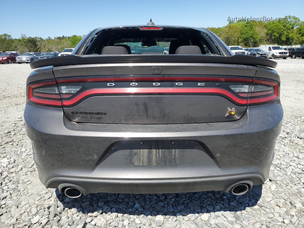 2021 Dodge Charger Scat Pack Gray vin: 2C3CDXGJ4MH559131