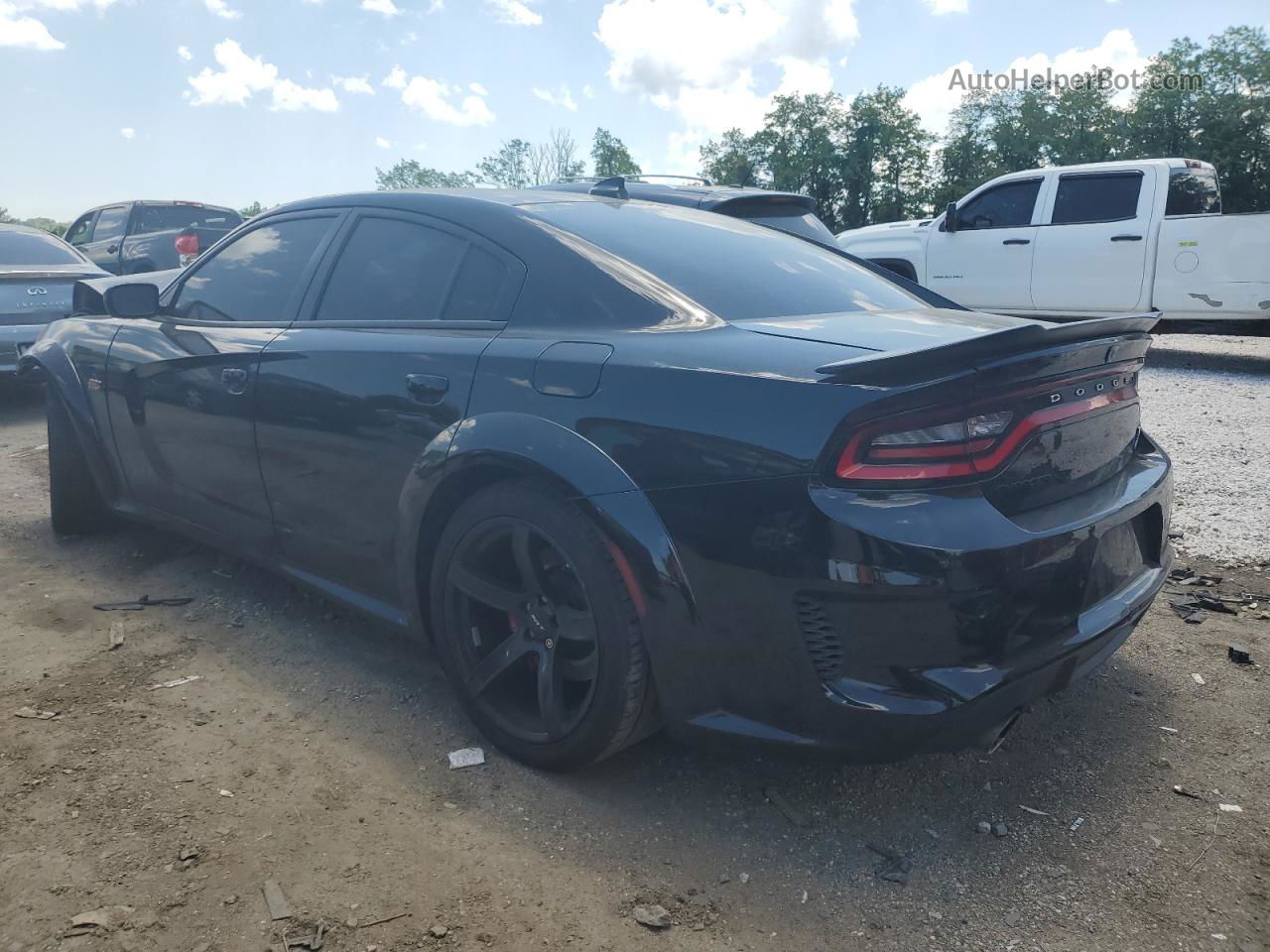 2021 Dodge Charger Scat Pack Черный vin: 2C3CDXGJ4MH562112