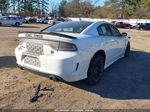 2021 Dodge Charger Scat Pack Rwd White vin: 2C3CDXGJ4MH565379