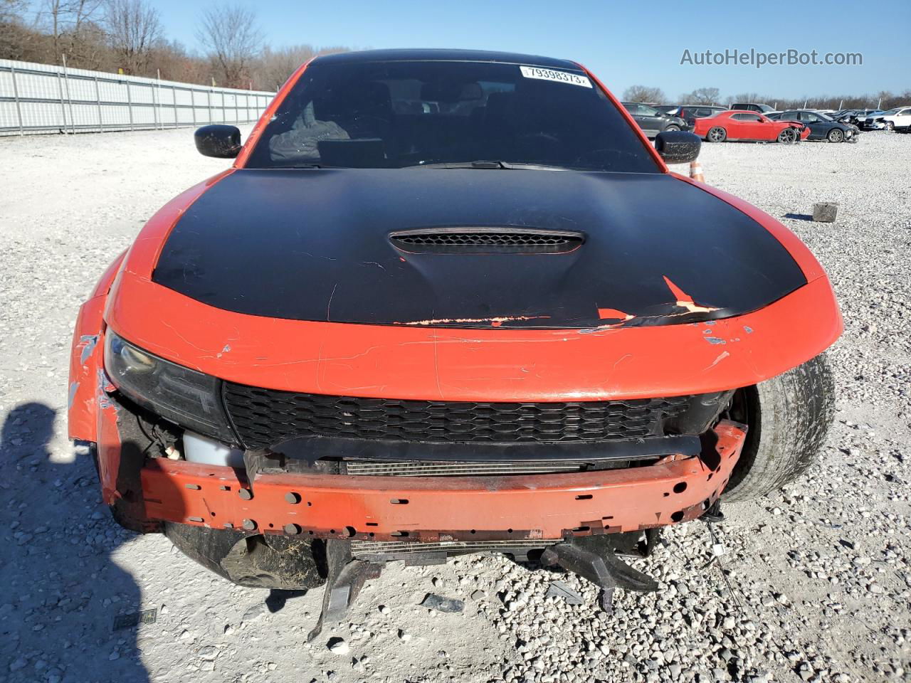 2021 Dodge Charger Scat Pack Orange vin: 2C3CDXGJ4MH579217