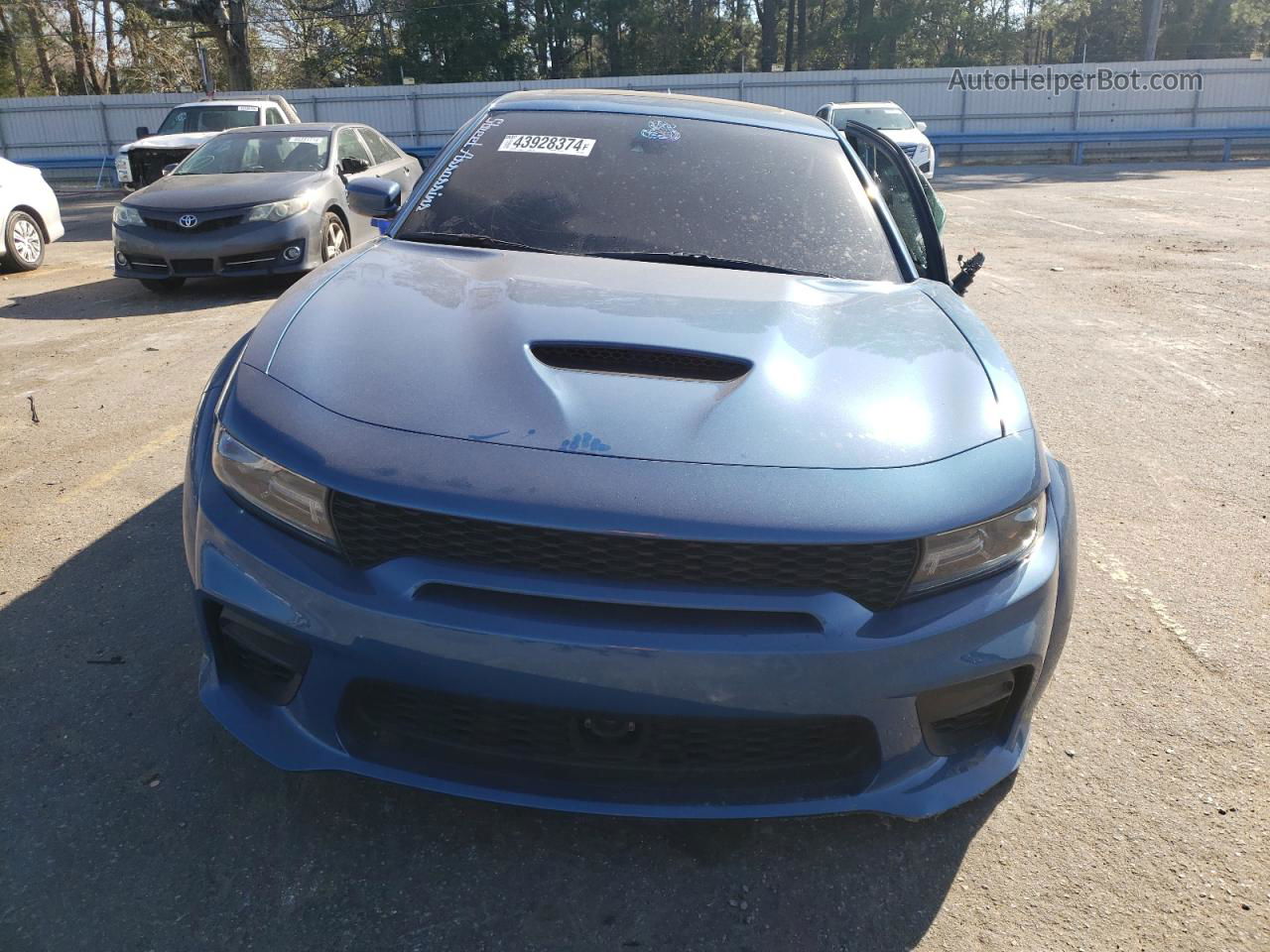 2021 Dodge Charger Scat Pack Blue vin: 2C3CDXGJ4MH603080