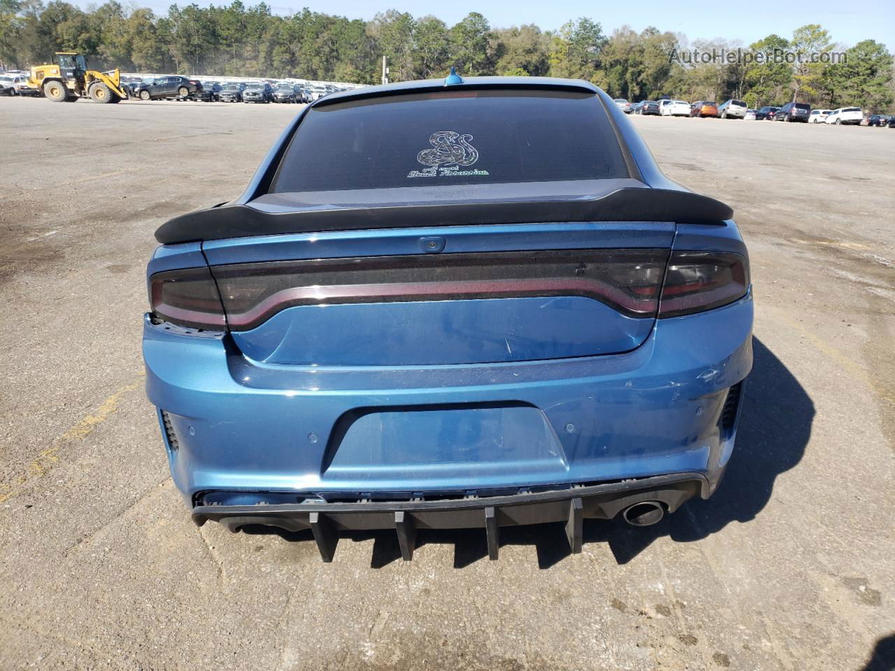 2021 Dodge Charger Scat Pack Blue vin: 2C3CDXGJ4MH603080