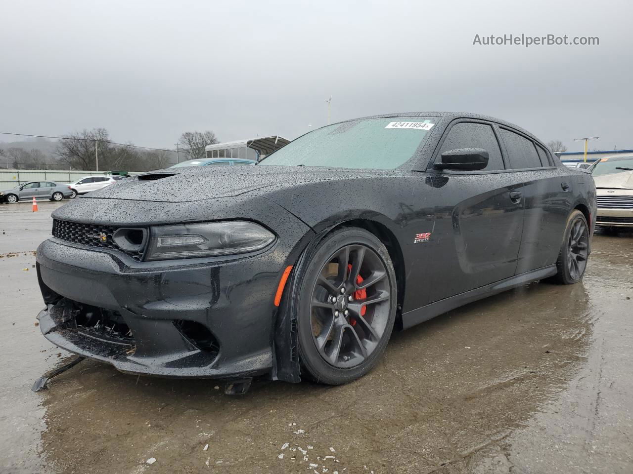 2021 Dodge Charger Scat Pack Black vin: 2C3CDXGJ4MH626732