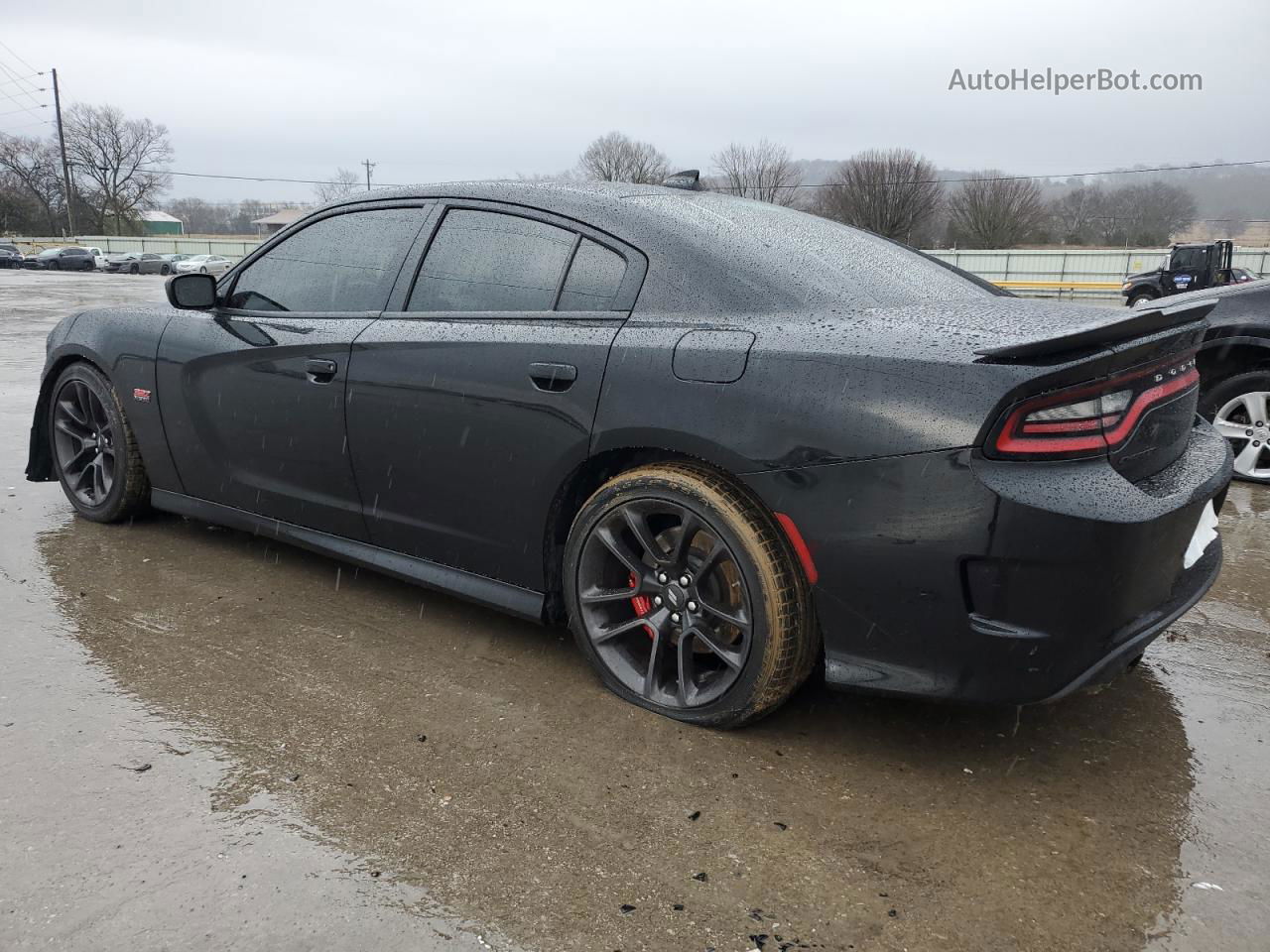 2021 Dodge Charger Scat Pack Black vin: 2C3CDXGJ4MH626732