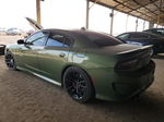 2021 Dodge Charger Scat Pack Green vin: 2C3CDXGJ4MH658872