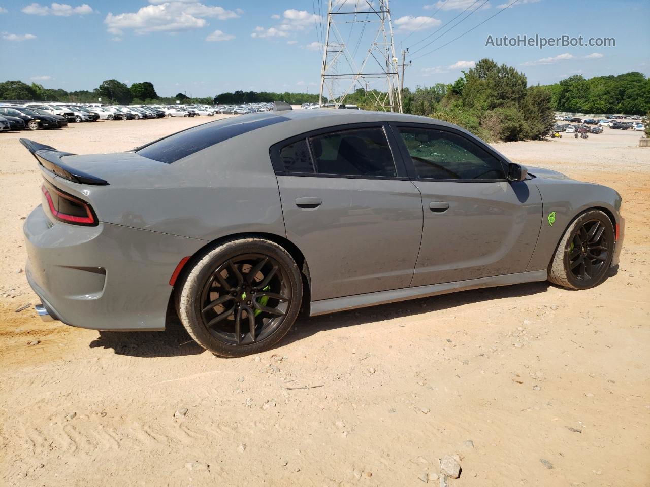 2017 Dodge Charger R/t 392 Gray vin: 2C3CDXGJ5HH593276