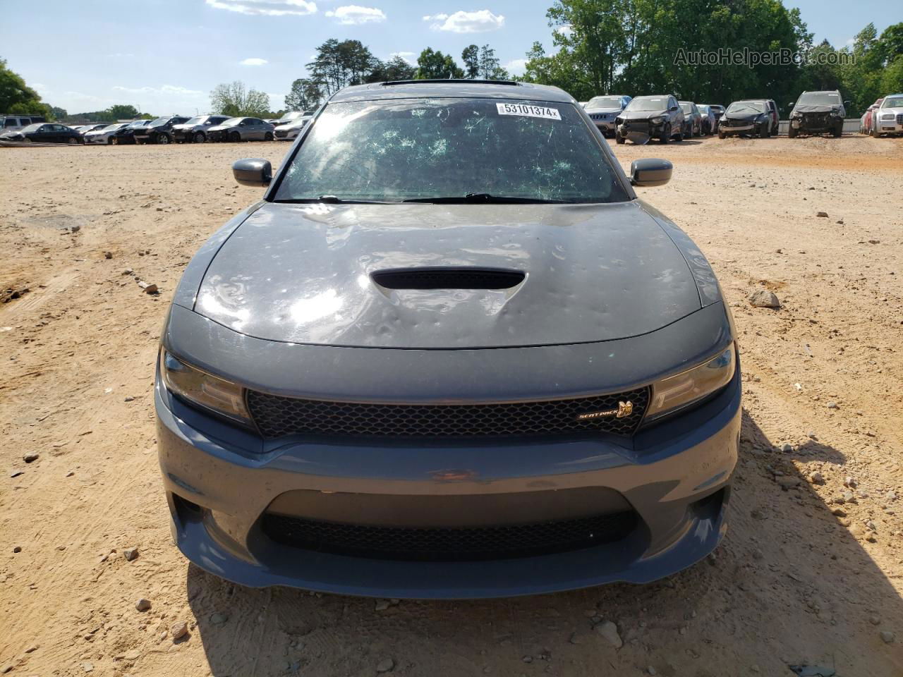 2017 Dodge Charger R/t 392 Gray vin: 2C3CDXGJ5HH593276