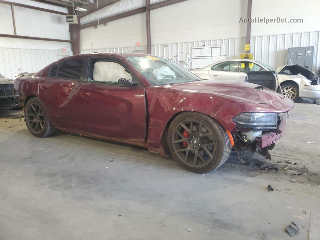 2017 Dodge Charger R/t 392 Maroon vin: 2C3CDXGJ5HH631914