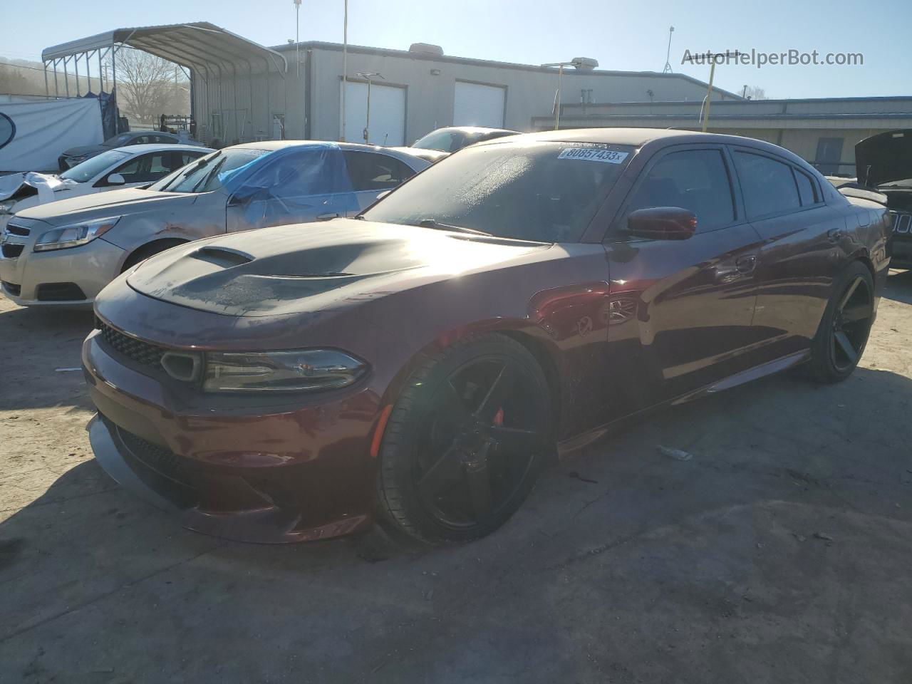 2017 Dodge Charger R/t 392 Red vin: 2C3CDXGJ5HH638572