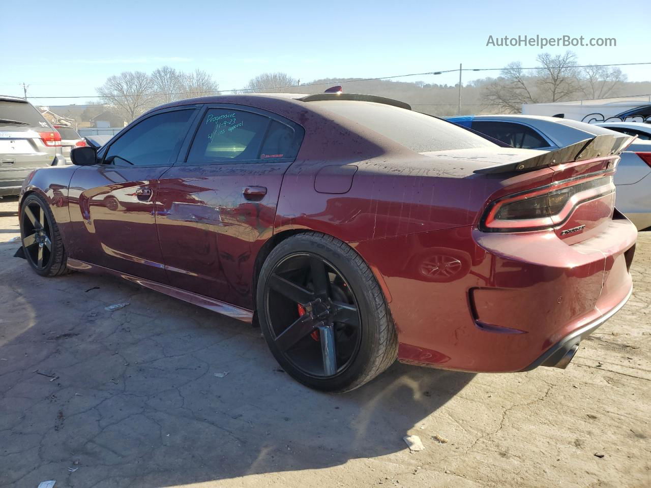 2017 Dodge Charger R/t 392 Red vin: 2C3CDXGJ5HH638572