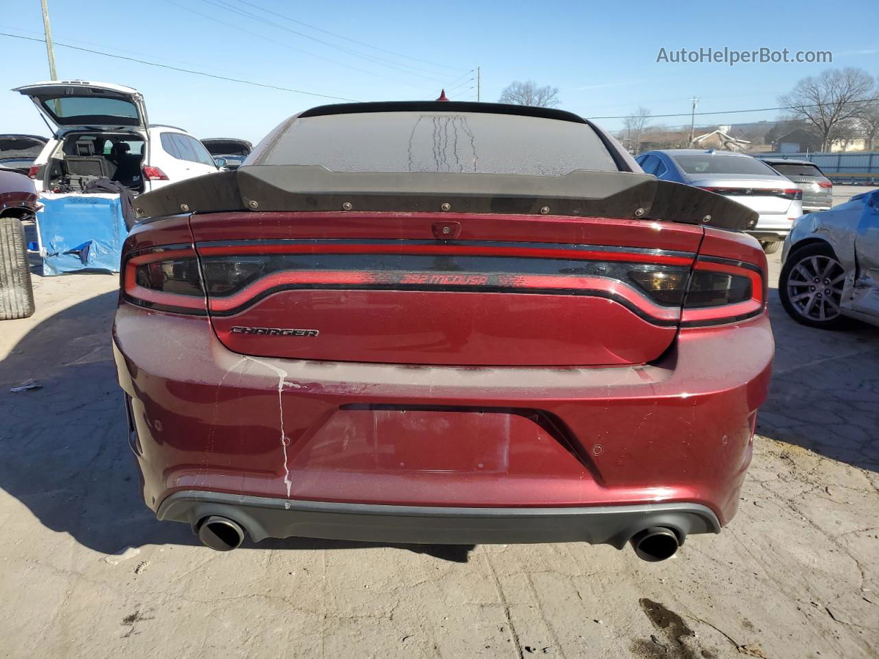 2017 Dodge Charger R/t 392 Red vin: 2C3CDXGJ5HH638572