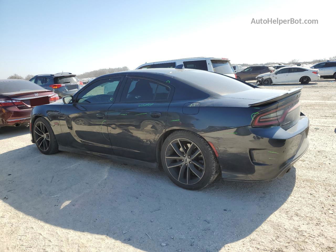 2018 Dodge Charger R/t 392 Black vin: 2C3CDXGJ5JH279794