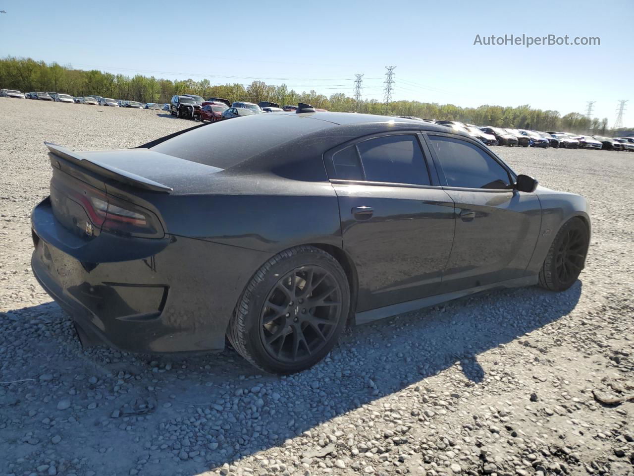 2018 Dodge Charger R/t 392 Black vin: 2C3CDXGJ5JH329688