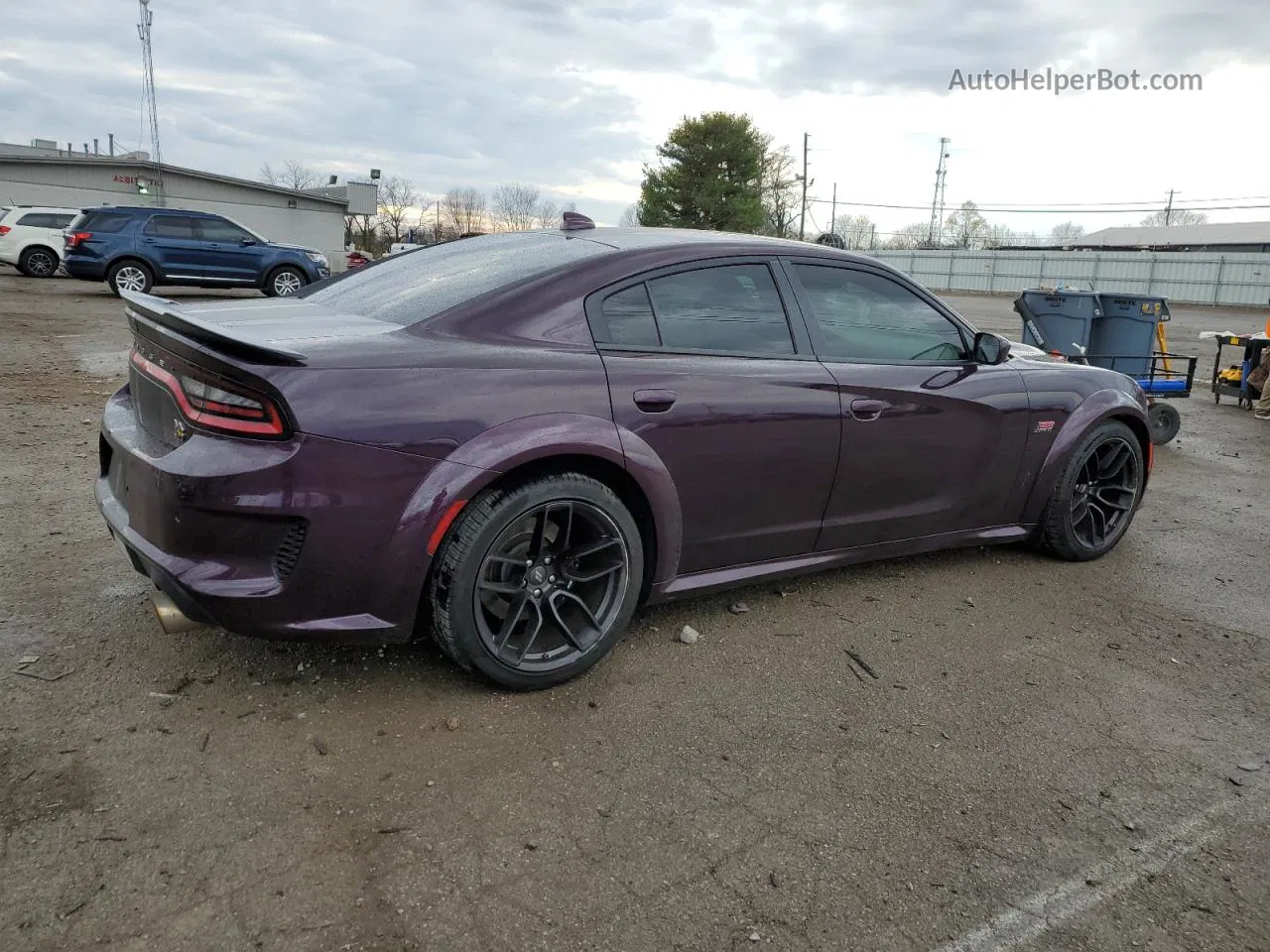 2021 Dodge Charger Scat Pack Purple vin: 2C3CDXGJ5MH622642