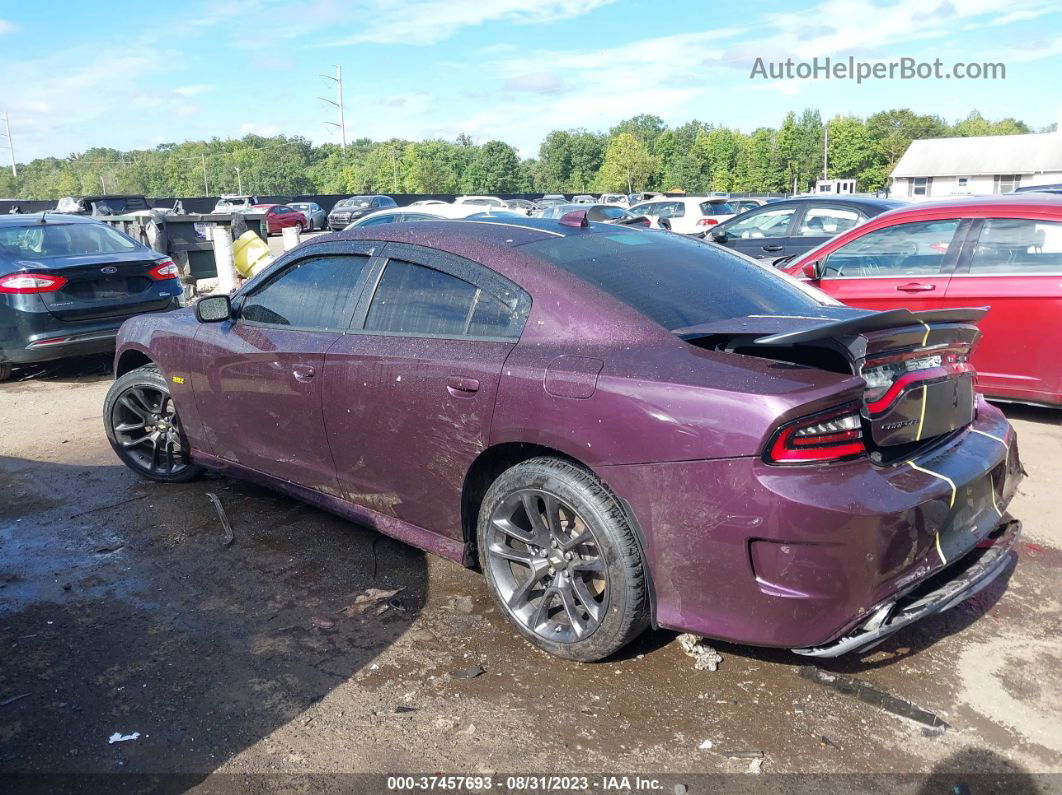 2021 Dodge Charger Scat Pack Rwd Purple vin: 2C3CDXGJ5MH684963