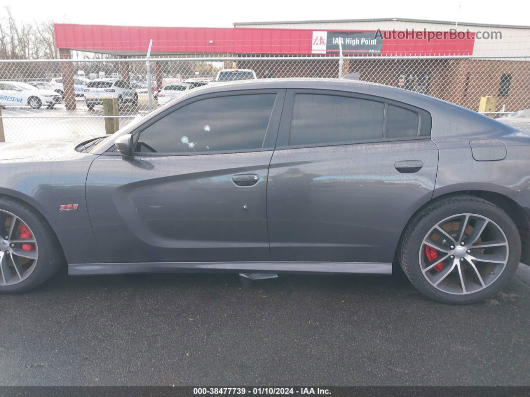 2016 Dodge Charger R/t Scat Pack Gray vin: 2C3CDXGJ6GH302945