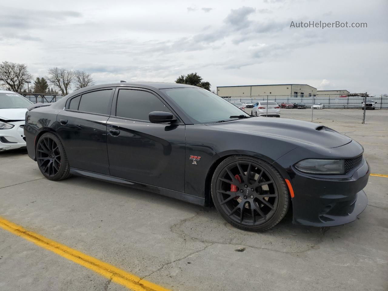 2016 Dodge Charger R/t Scat Pack Black vin: 2C3CDXGJ6GH319003