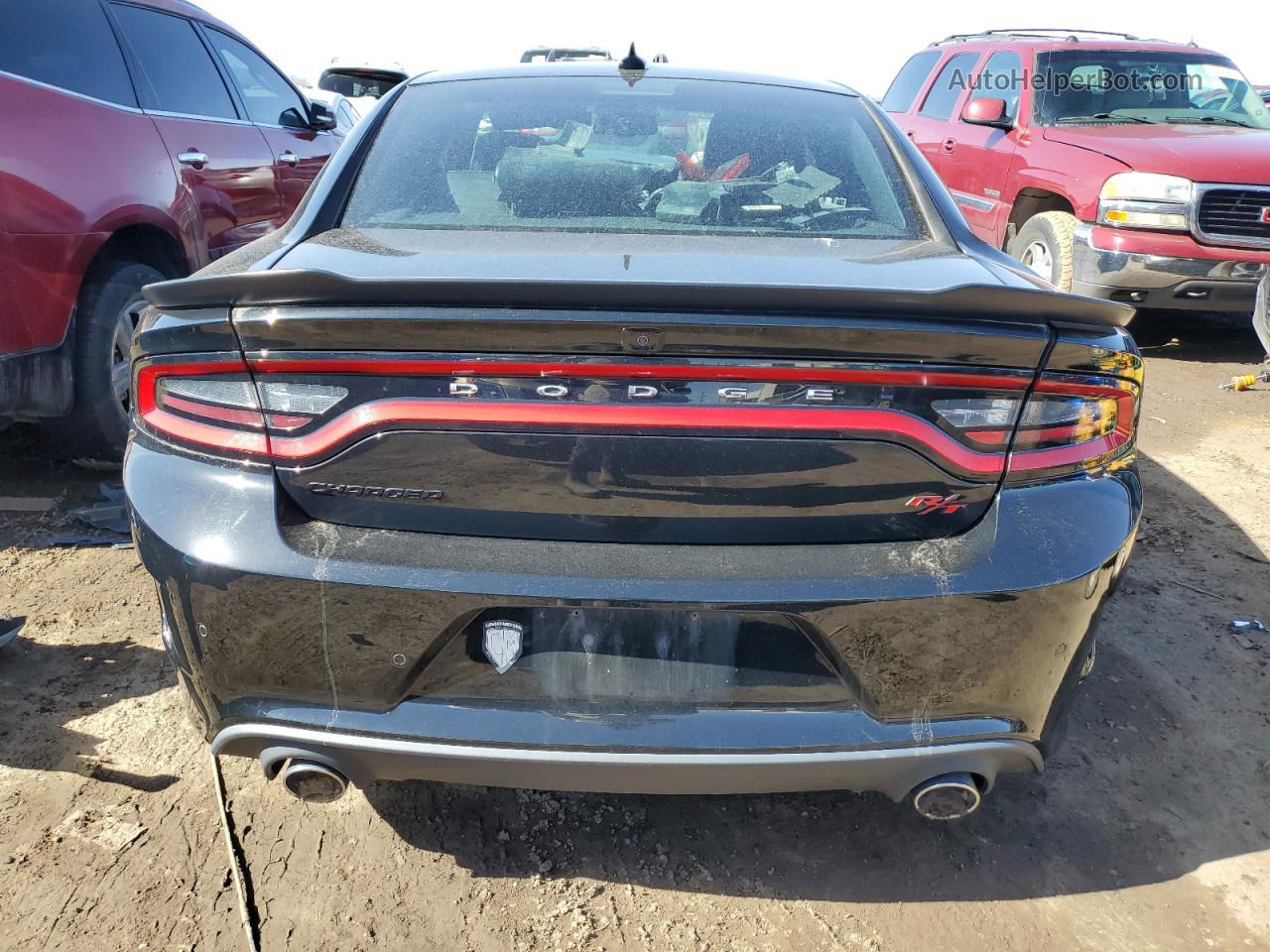 2016 Dodge Charger R/t Scat Pack Черный vin: 2C3CDXGJ6GH355757