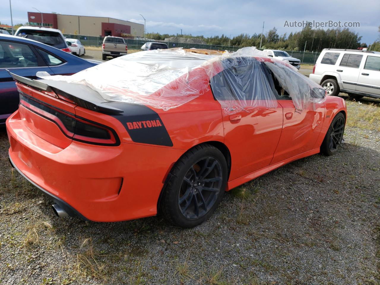 2017 Dodge Charger R/t 392 Оранжевый vin: 2C3CDXGJ6HH525245