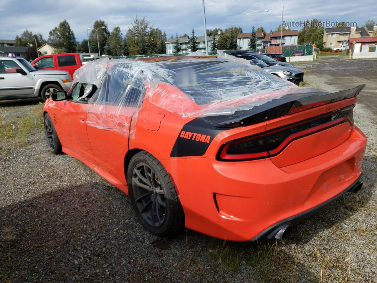 2017 Dodge Charger R/t 392 Orange vin: 2C3CDXGJ6HH525245