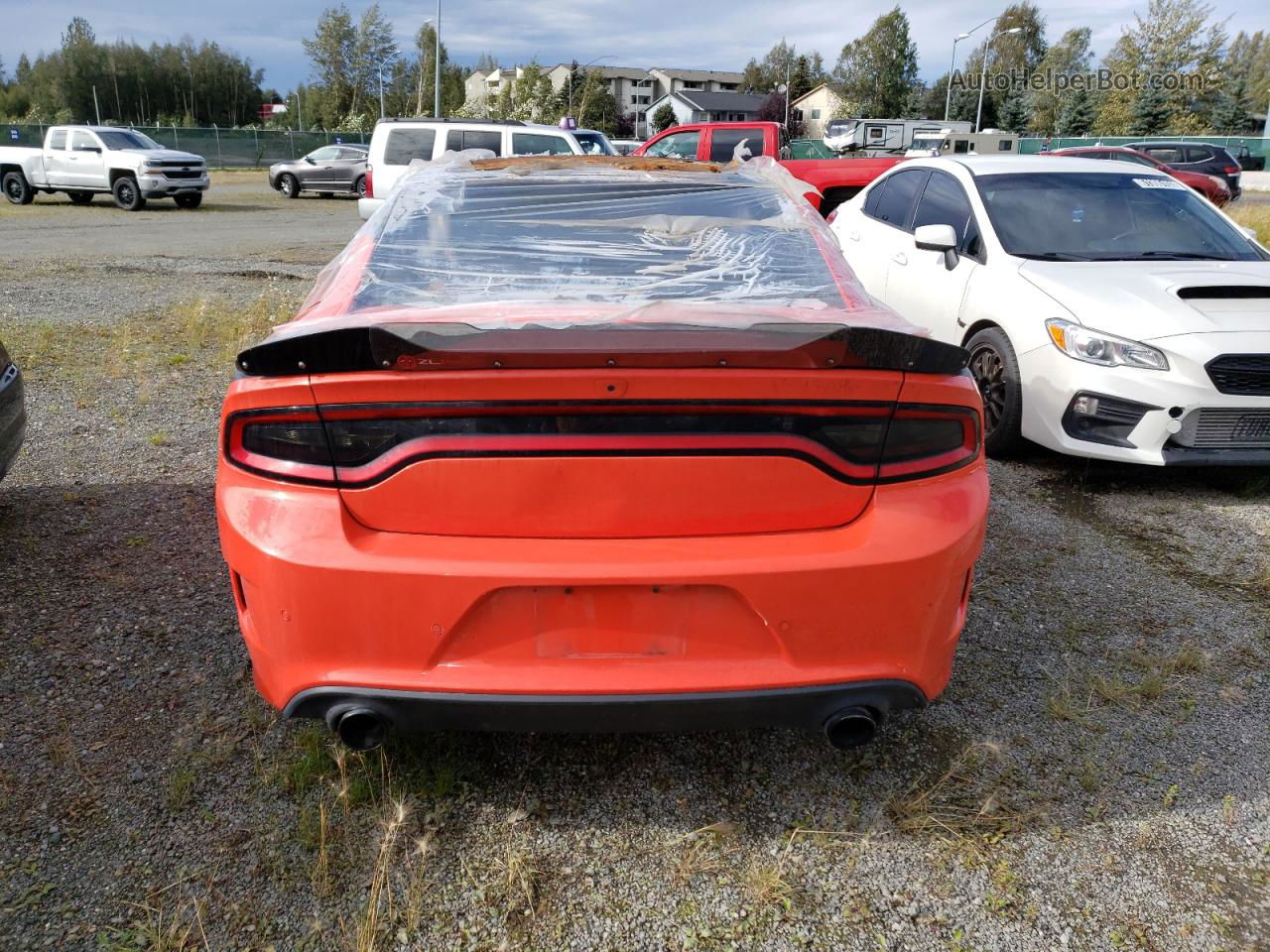 2017 Dodge Charger R/t 392 Orange vin: 2C3CDXGJ6HH525245