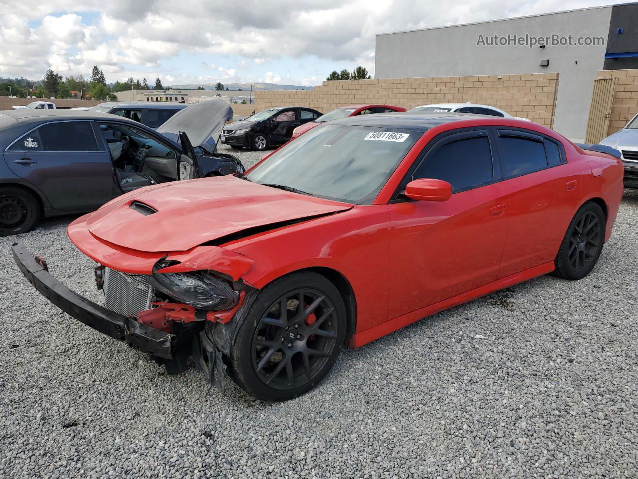 2017 Dodge Charger R/t 392 Red vin: 2C3CDXGJ6HH529084