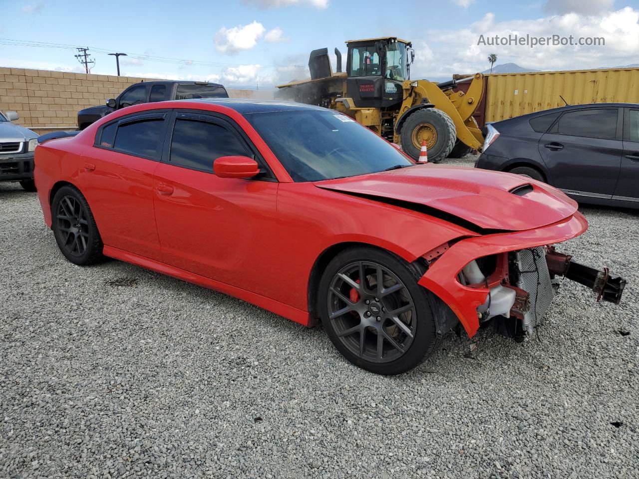 2017 Dodge Charger R/t 392 Красный vin: 2C3CDXGJ6HH529084