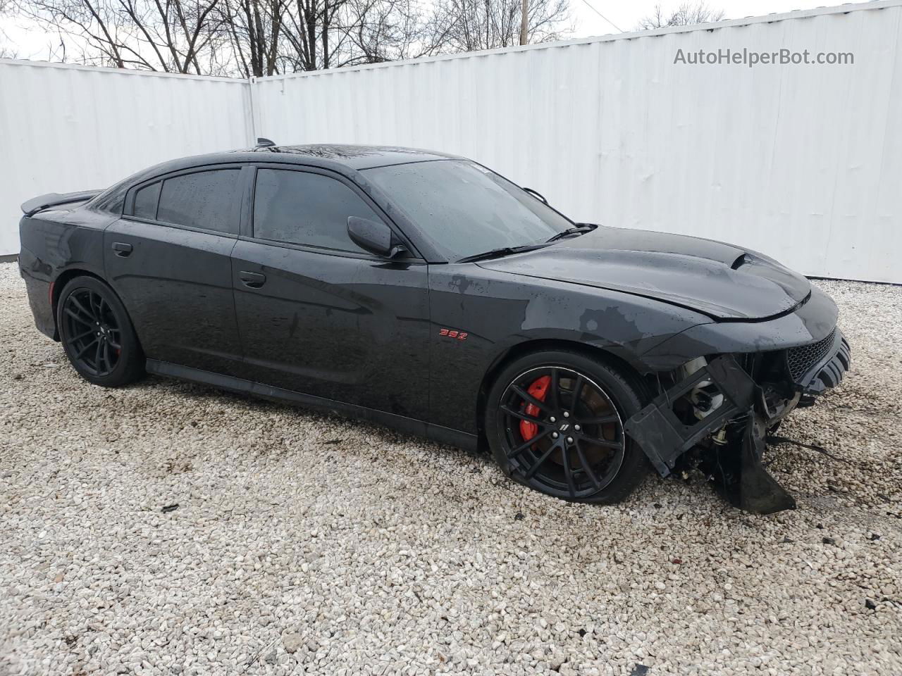 2018 Dodge Charger R/t 392 Black vin: 2C3CDXGJ6JH179624