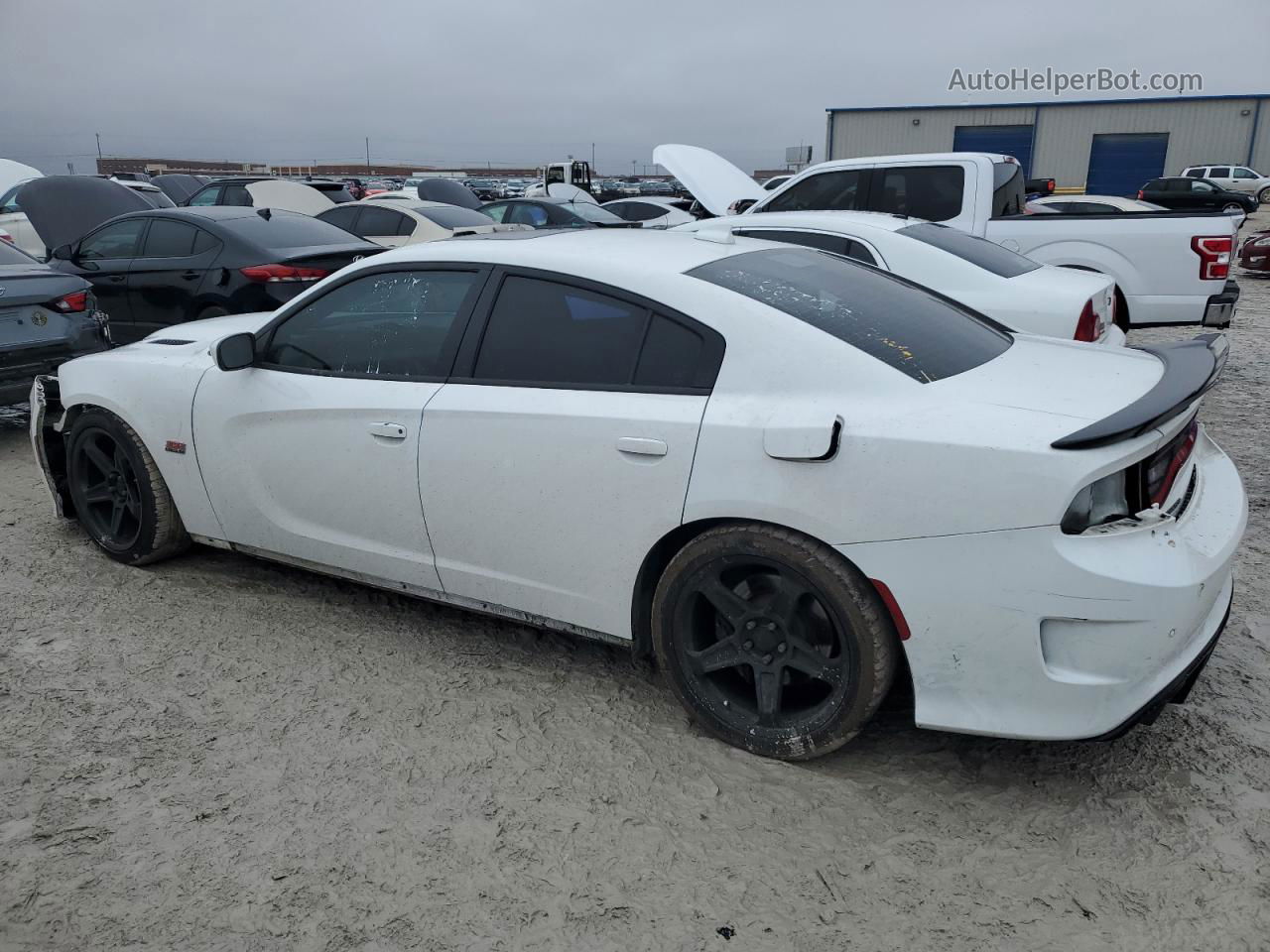 2018 Dodge Charger R/t 392 White vin: 2C3CDXGJ6JH188422