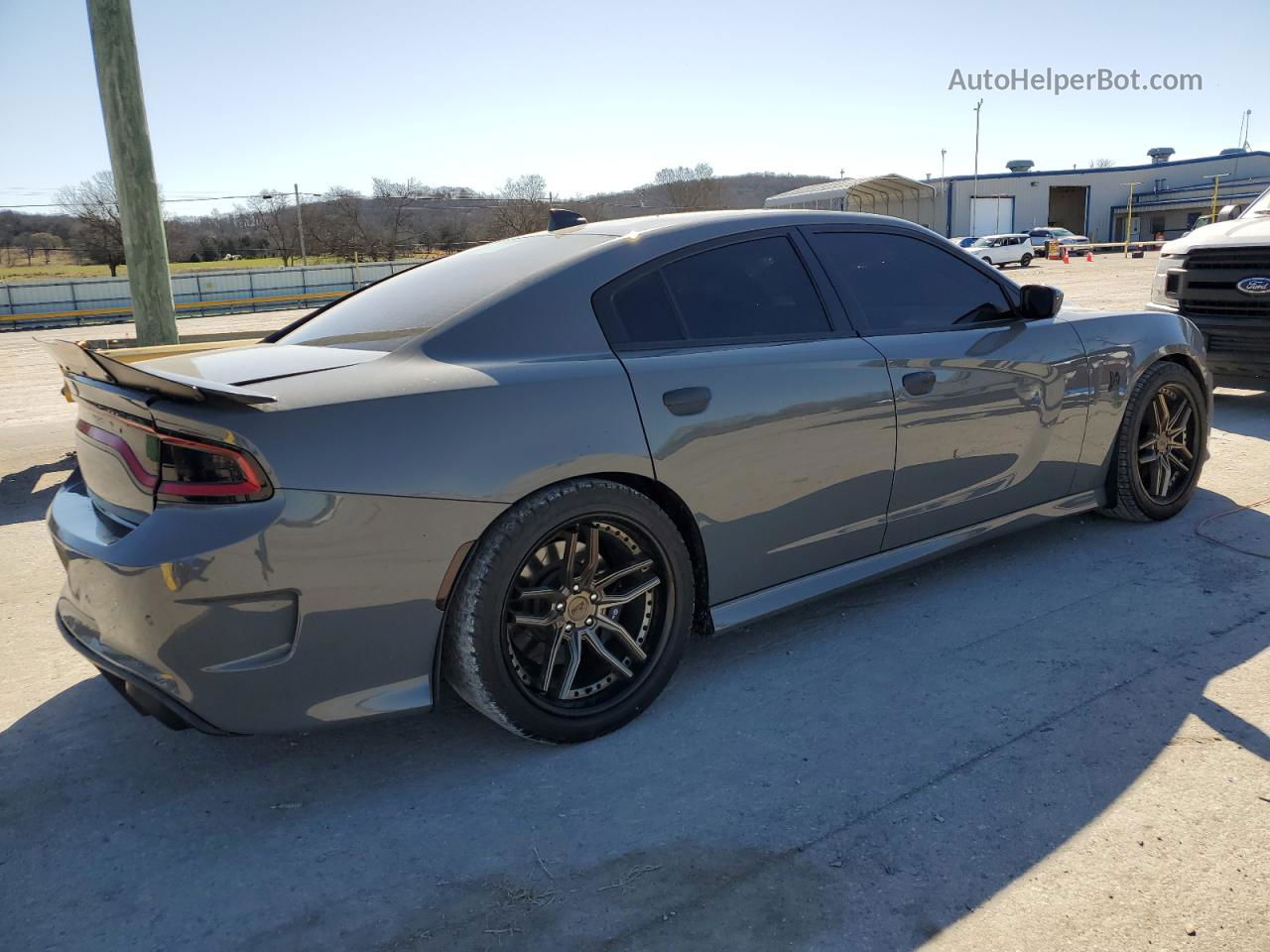 2018 Dodge Charger R/t 392 Gray vin: 2C3CDXGJ6JH248389