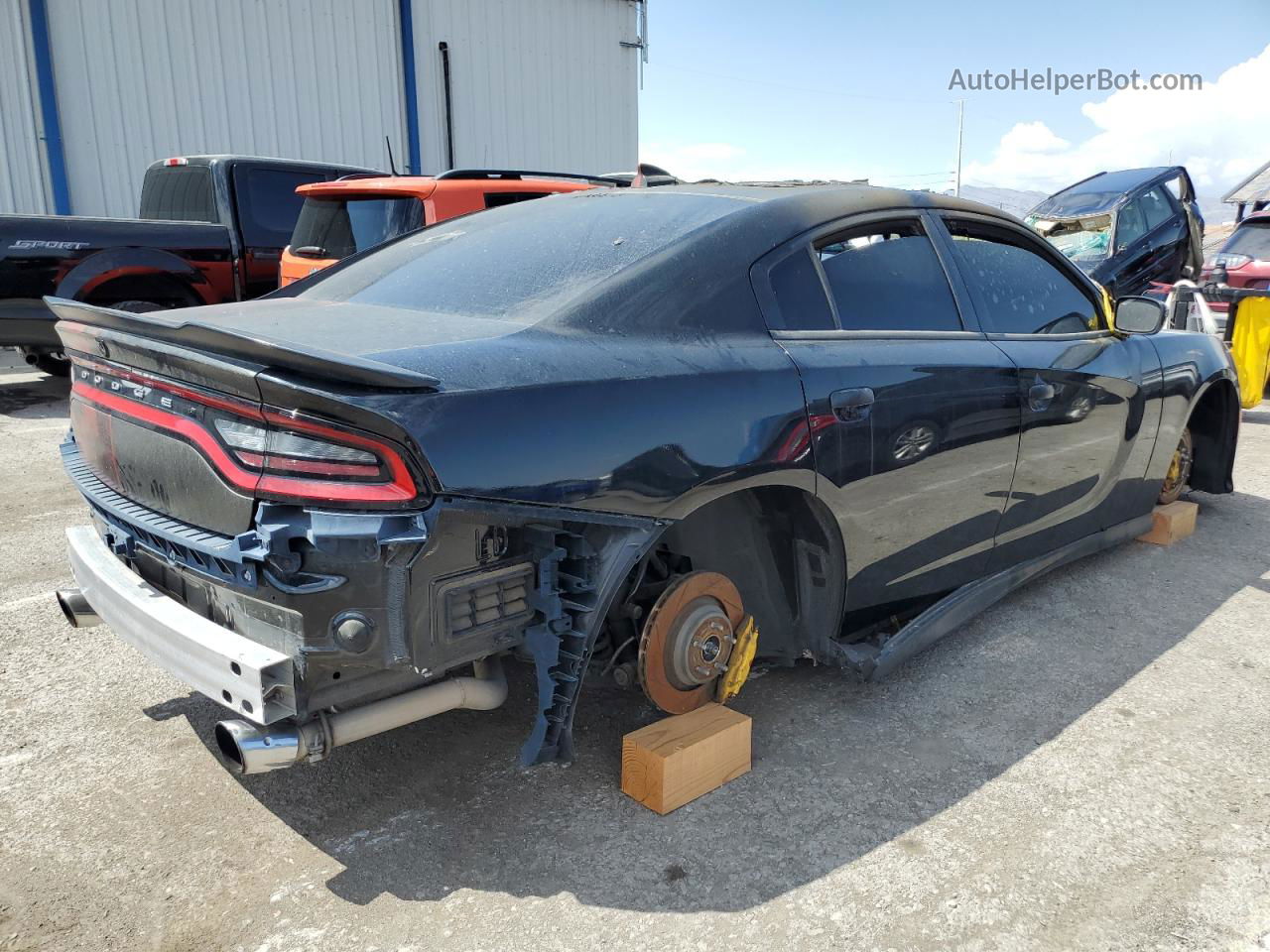 2018 Dodge Charger R/t 392 Black vin: 2C3CDXGJ6JH312527